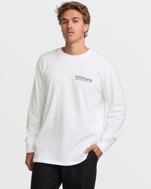 Grow A/Div Long Sleeve Tee – White