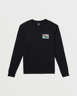 Range A/Div Long Sleeve Tee – Black