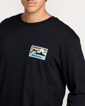 Range A/Div Long Sleeve Tee – Black