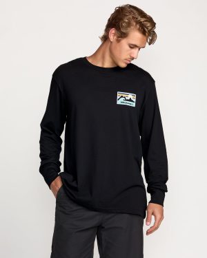 Range A/Div Long Sleeve Tee – Black