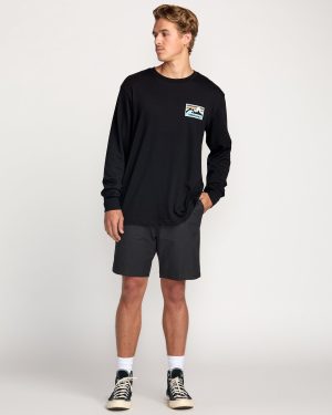Range A/Div Long Sleeve Tee – Black