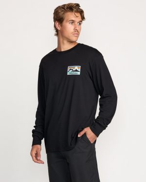 Range A/Div Long Sleeve Tee – Black