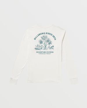 Dusty Road A/Div Long Sleeve Tee – Off White