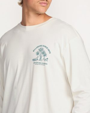 Dusty Road A/Div Long Sleeve Tee – Off White