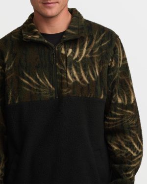 Boundary Mock Sweatshirt – Camo