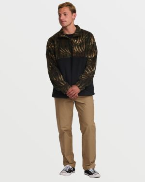 Boundary Mock Sweatshirt – Camo