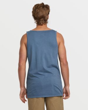Essential Premium Wave Wash Tank – Slate Blue