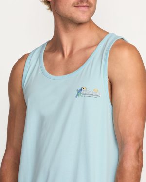 Lounge Premium Tank – Coastal Blue