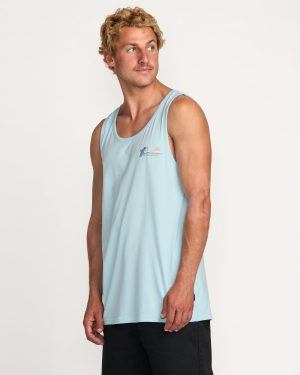 Lounge Premium Tank – Coastal Blue