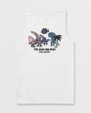 Sun Fun Premium Tank – White