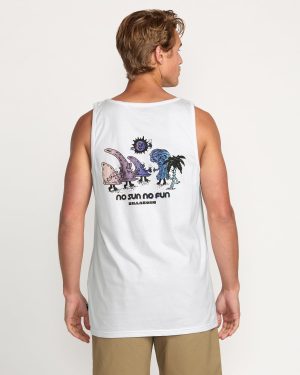 Sun Fun Premium Tank – White