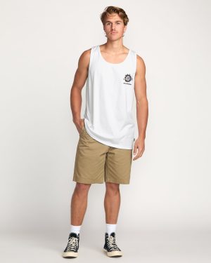 Sun Fun Premium Tank – White