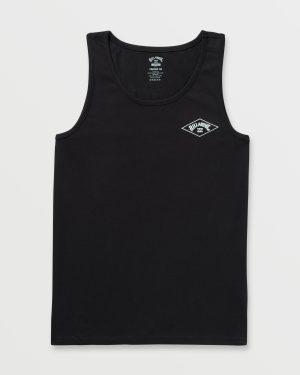 Diamond Arch Premium Tank – Black