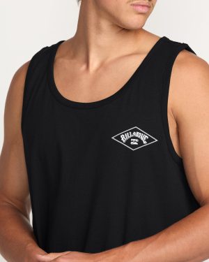 Diamond Arch Premium Tank – Black