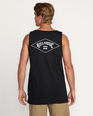 Diamond Arch Premium Tank – Black