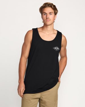 Diamond Arch Premium Tank – Black