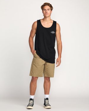Diamond Arch Premium Tank – Black