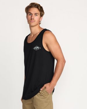 Diamond Arch Premium Tank – Black