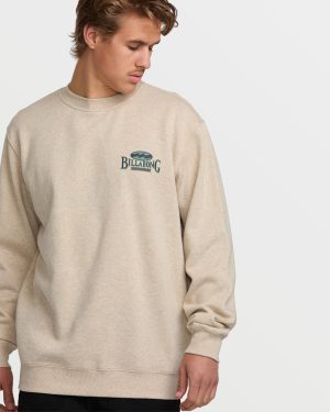 Short Sands Crew Sweatshirt – Oatmeal Heather
