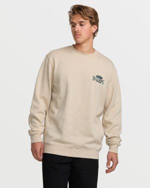 Short Sands Crew Sweatshirt – Oatmeal Heather