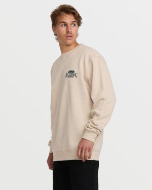 Short Sands Crew Sweatshirt – Oatmeal Heather