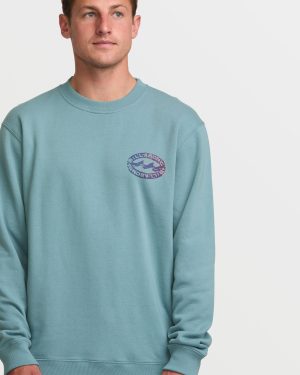 Short Sands Crew Sweatshirt – Washed Blue