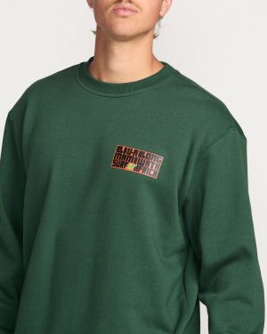 Billabong x Mami Wata Surf Africa Crew Sweatshirt – Forest