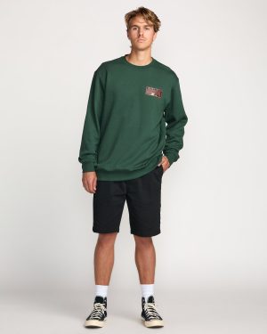 Billabong x Mami Wata Surf Africa Crew Sweatshirt – Forest