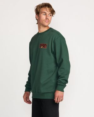 Billabong x Mami Wata Surf Africa Crew Sweatshirt – Forest