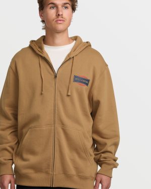 Short Sands Zip Sweatshirt – Vintage Brown