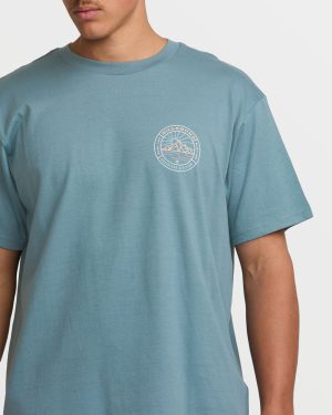 Rockies A/Div Tee – Glacier Blue