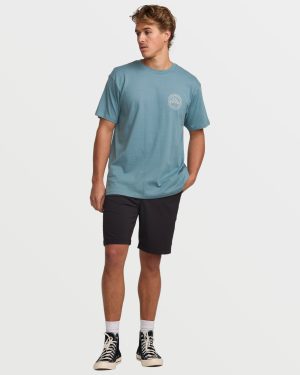Rockies A/Div Tee – Glacier Blue
