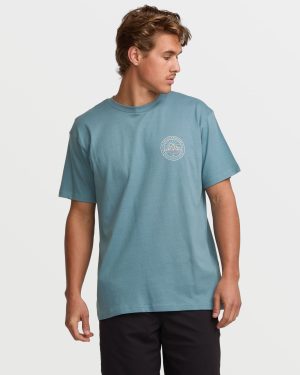 Rockies A/Div Tee – Glacier Blue