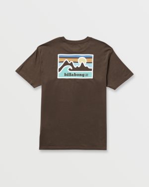 Range A/Div Tee – Chocolate
