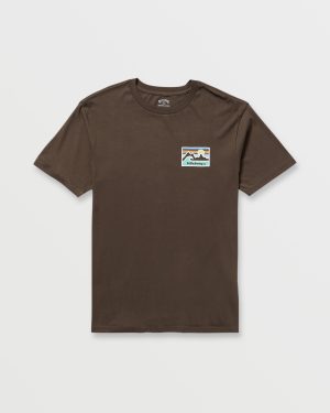 Range A/Div Tee – Chocolate