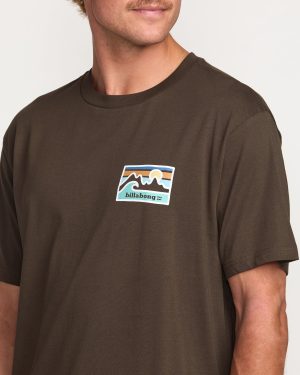 Range A/Div Tee – Chocolate