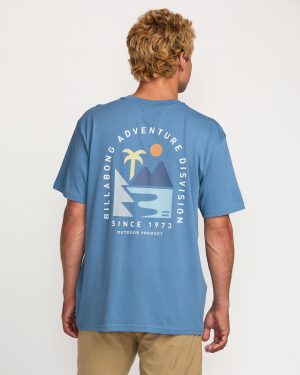 Sundown A/Div Tee – Carolina Blue