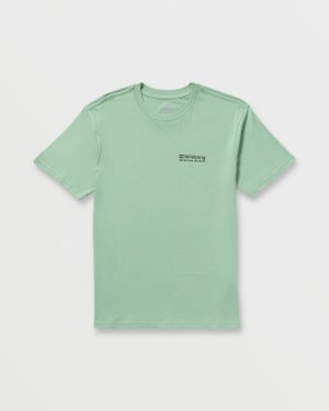 Making Tracks A/Div Tee – Mist Green