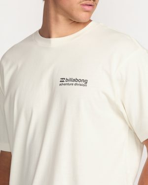 Making Tracks A/Div Tee – Off White