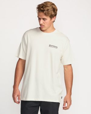Making Tracks A/Div Tee – Off White