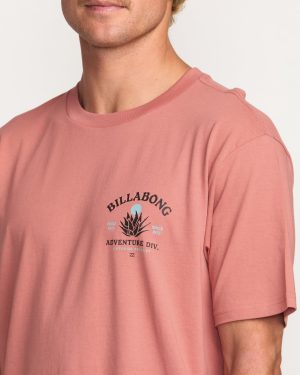 A/Div Agave Tee – Dusty Rose