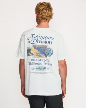 Tidel Research A/Div Tee – White