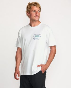 Tidel Research A/Div Tee – White
