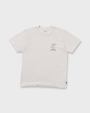 Catch One Premium Wave Wash Tee – Silver