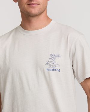 Catch One Premium Wave Wash Tee – Silver