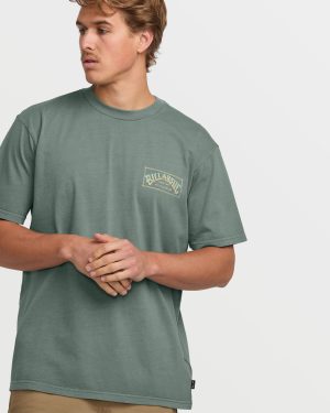 Original Arch Premium Wave Wash Tee – Dark Slate