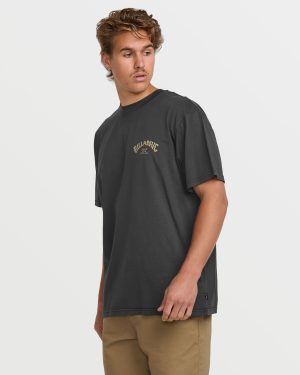 Hack Premium Wave Wash Tee – Washed Black
