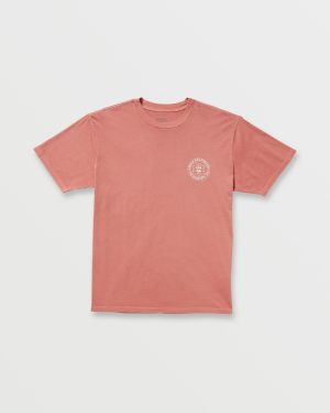 Rotation Premium Wave Wash Tee – Dusty Rose