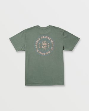 Rotation Premium Wave Wash Tee – Pine
