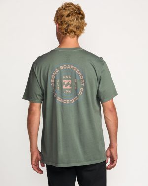 Rotation Premium Wave Wash Tee – Pine